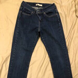 Levi’s 529 Curvy Skinny Jeans – Dark Wash – W31 L32